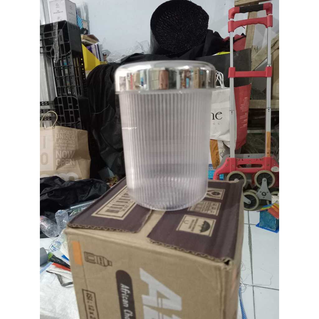 Toples Kue Bulat Tutup Putar Silver Arniss CN 0103 830 Ml