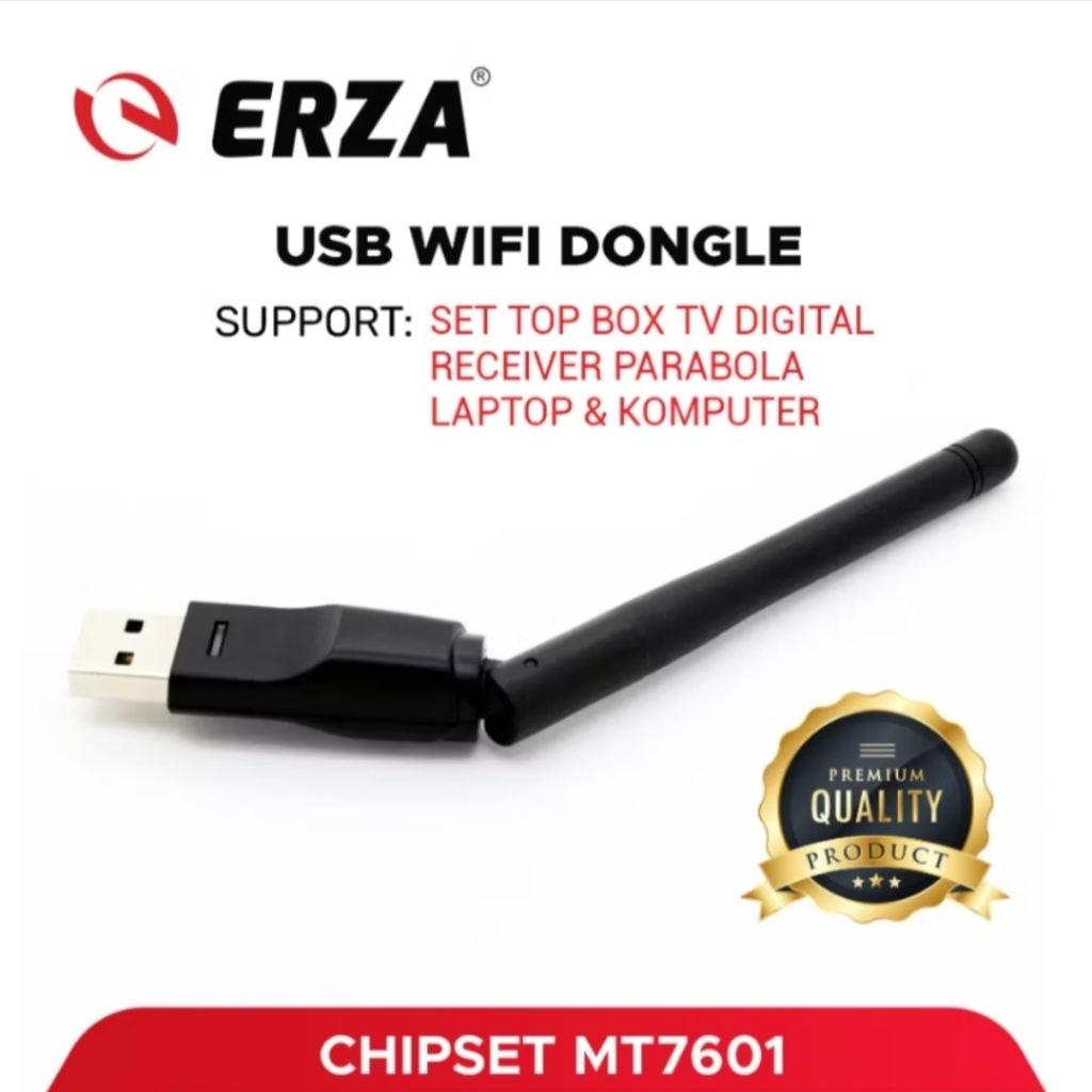 Dongle wifi untuk set top box USB wifi stb DVB T2 merk erza original