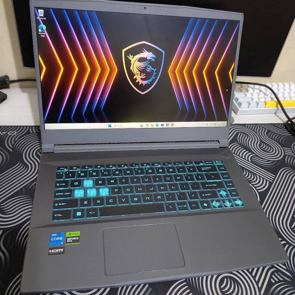 MSI THIN 15 Intel Core i5-12450H RTX2050 16/512 Laptop Gaming