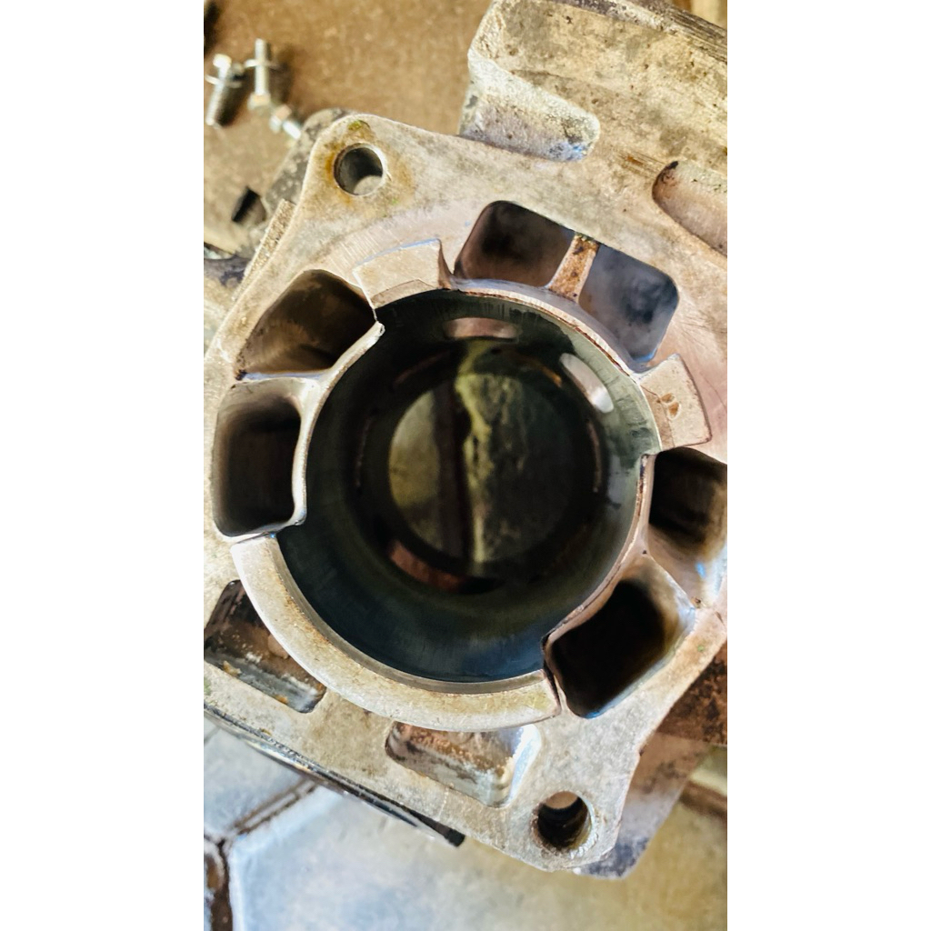 blok buring rxz original copotan y4 belum shock masih bawaan overzaiz 200