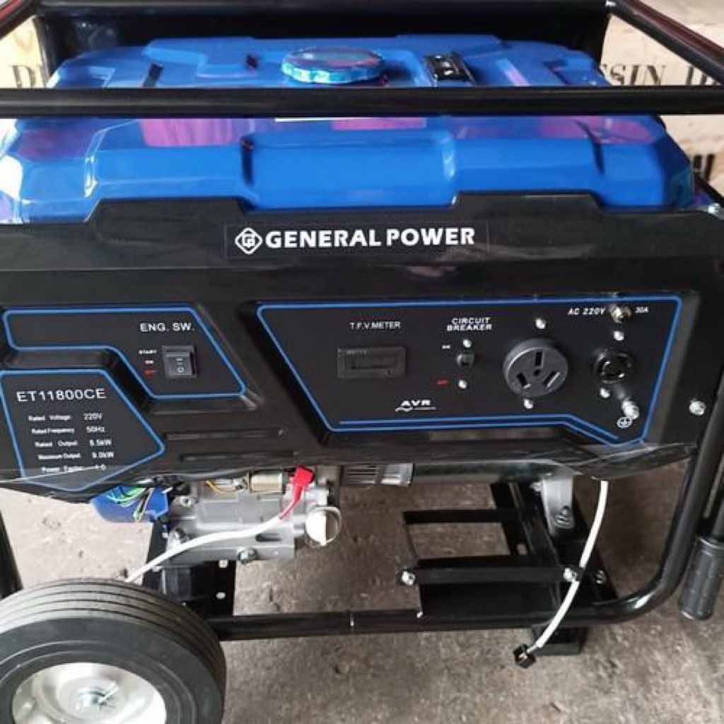 General Generator Genset 9000 8500 W ET 11800 CE Watt Electric Start ET11800CE ORIGINAL