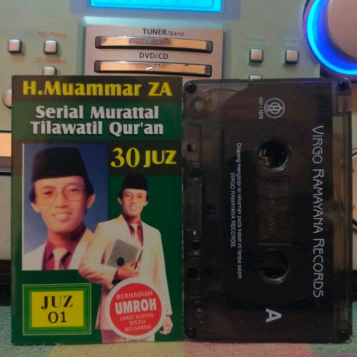 kaset pita murattal Tilawatil Qur'an H Muammar