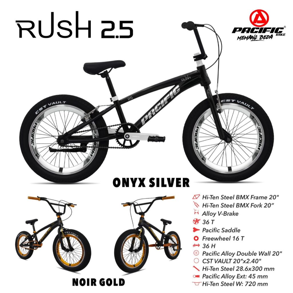 GOSEND Sepeda BMX 20 Rush 2.5
