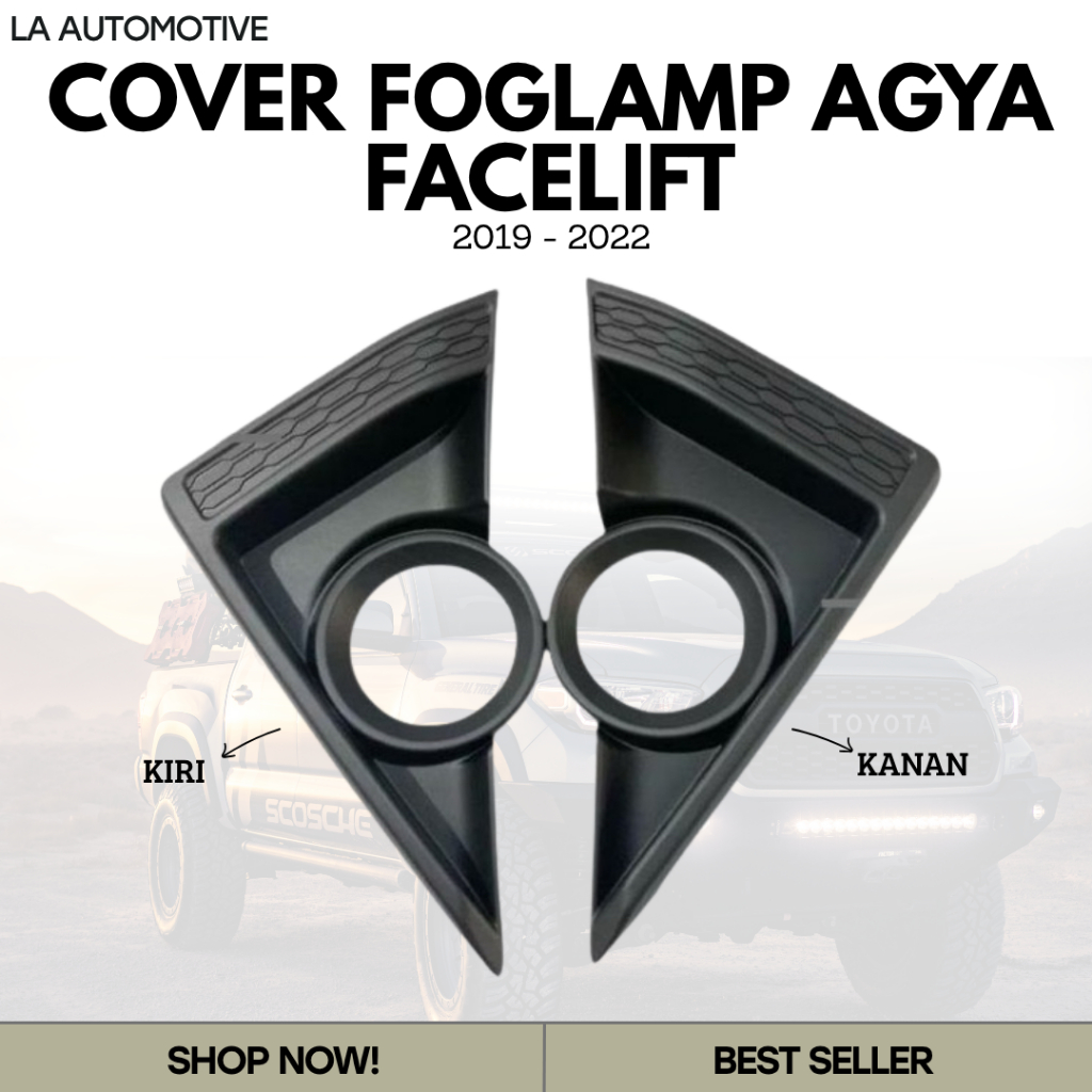 COVER FOGLAMP AGYA FACELIFT 2019-2022