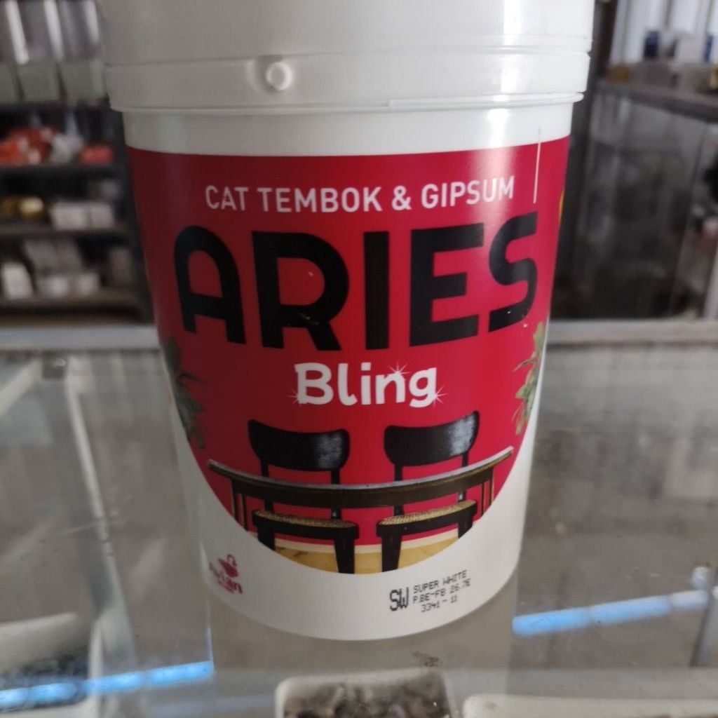 CAT TEMBOK CAT DINDING ARIES GOLD ARIES BLING 1KG