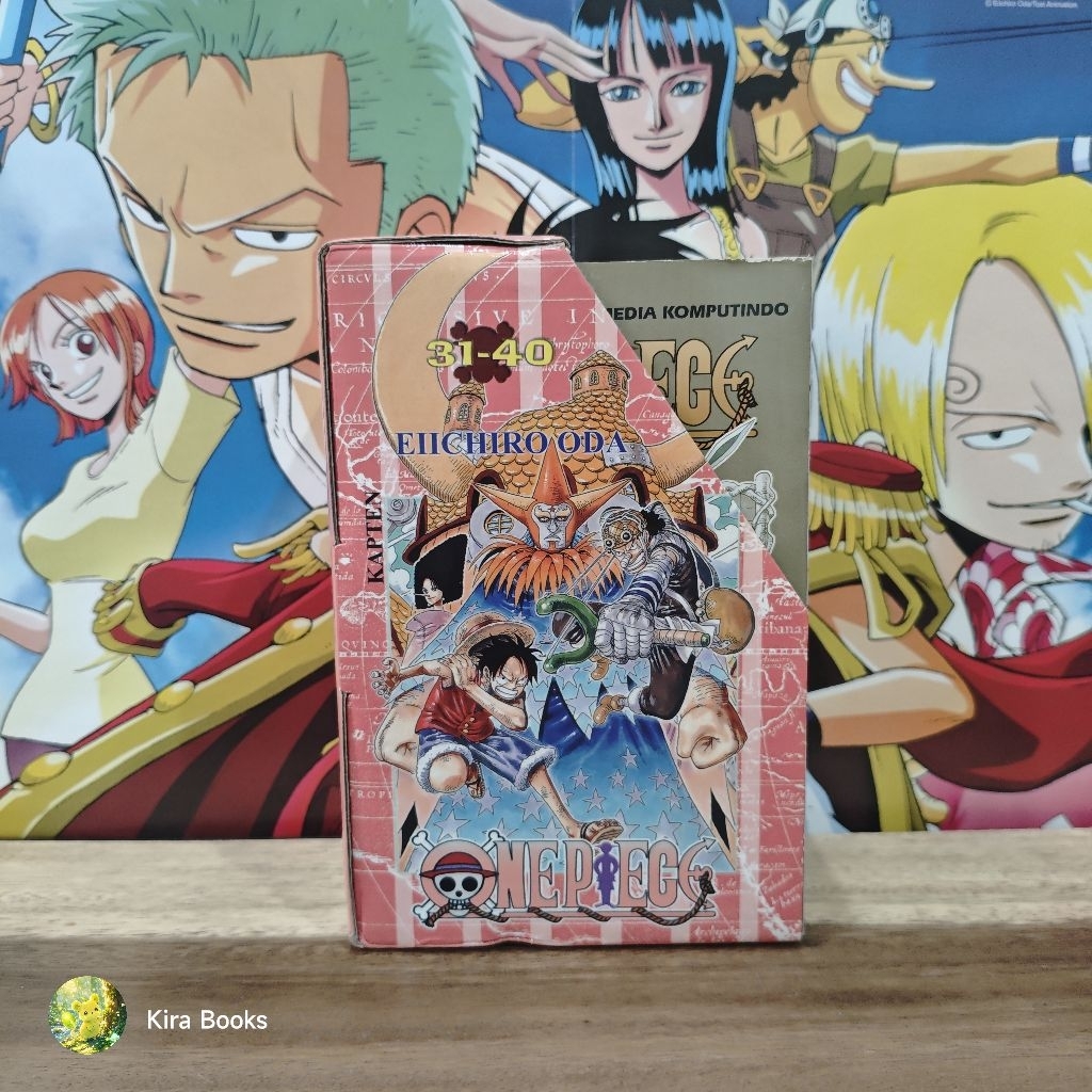 Komik One Piece Original Box Set Vol 31-40 (preloved)