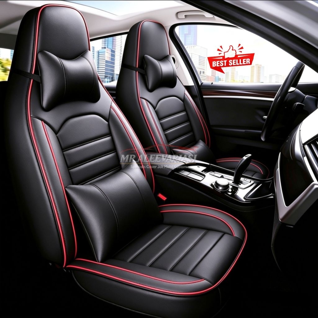 Sarung Jok Mobil Calya Sigra 2016-2026 All Type Full Jok Depan Tengah Belakang Dan Full Busa