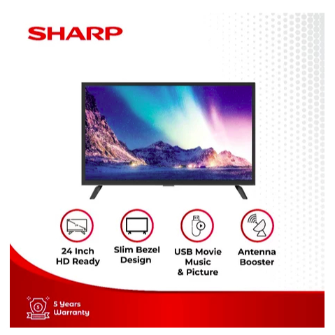 DIGITAL LED HD TV SHARP 24 INCH - 2T-C24HD1500I