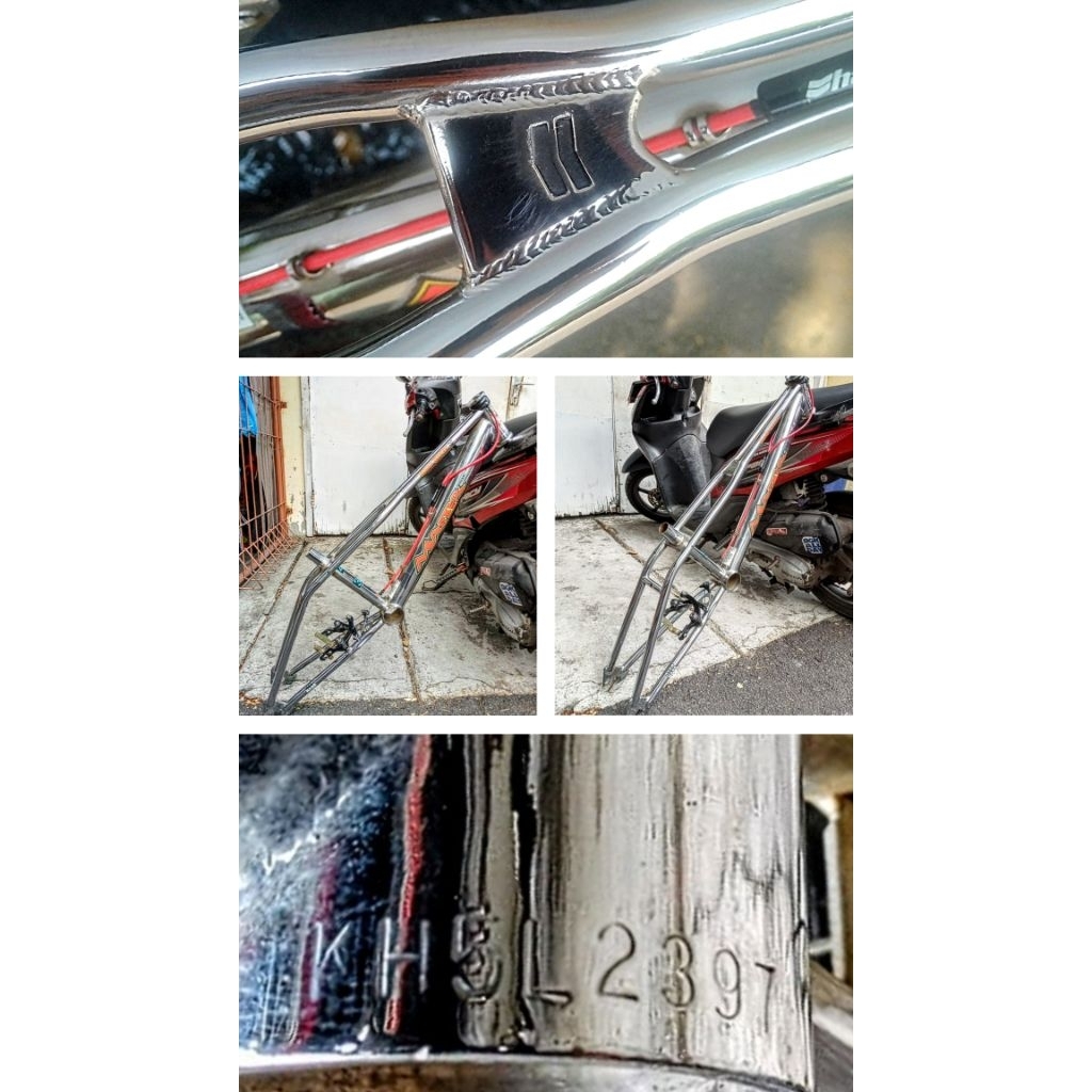 Frame Haro Master 95 Full Chromoly 4130 cr-mo BMX freestyle early midschool