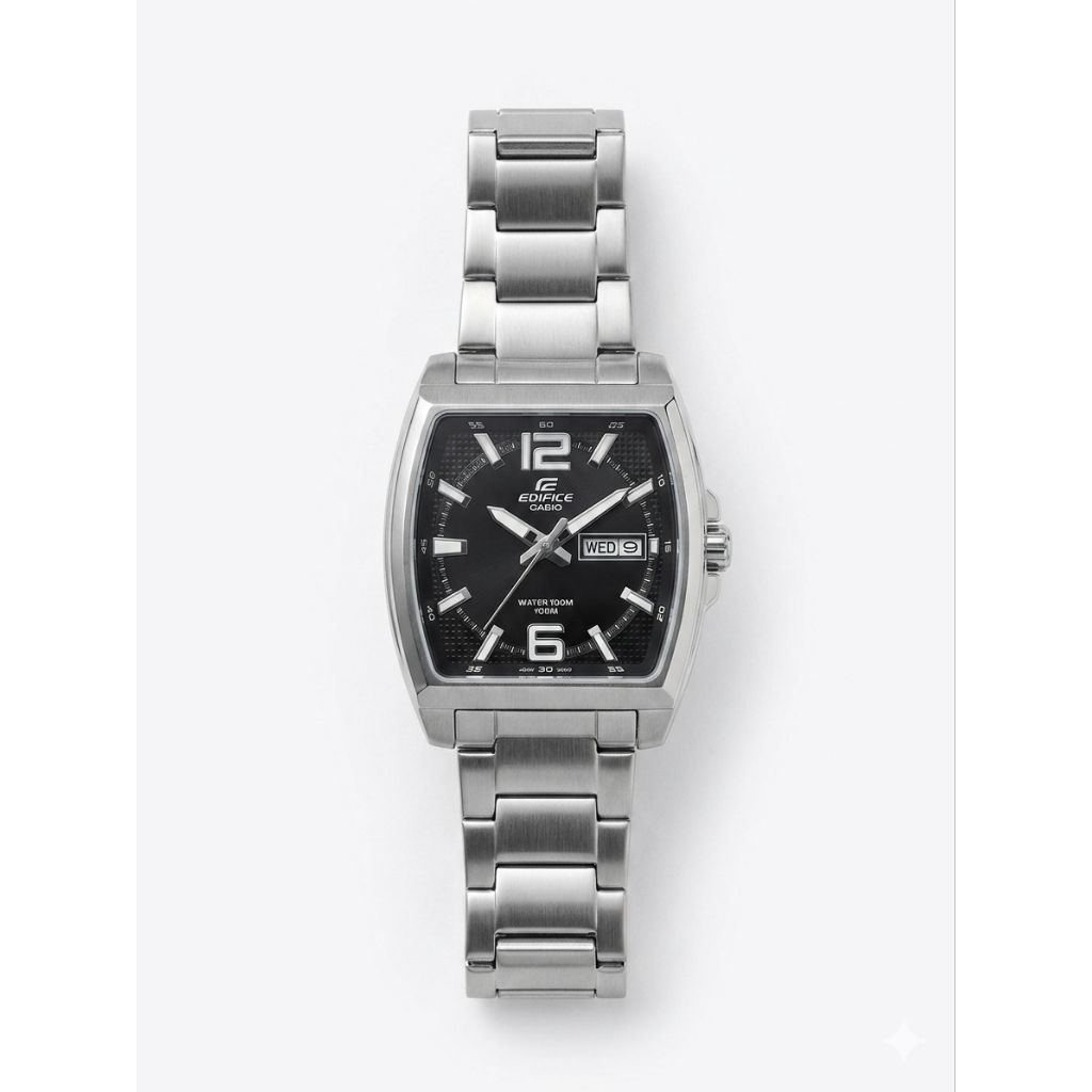 Jam Tangan CASIO EFR100D1AVDF Rantai Silver Cowok