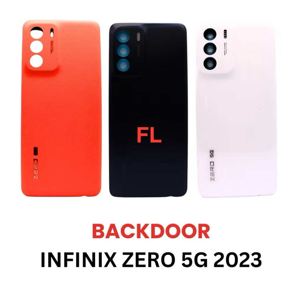 Backdoor atau Backcover hp INFINIX Zero 5G 2023 Casing tutup belakang