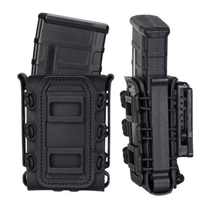 Holster magazine scorpio besar / holster magazine m4 / holster magazine pinggang / Pouch magazine Sc