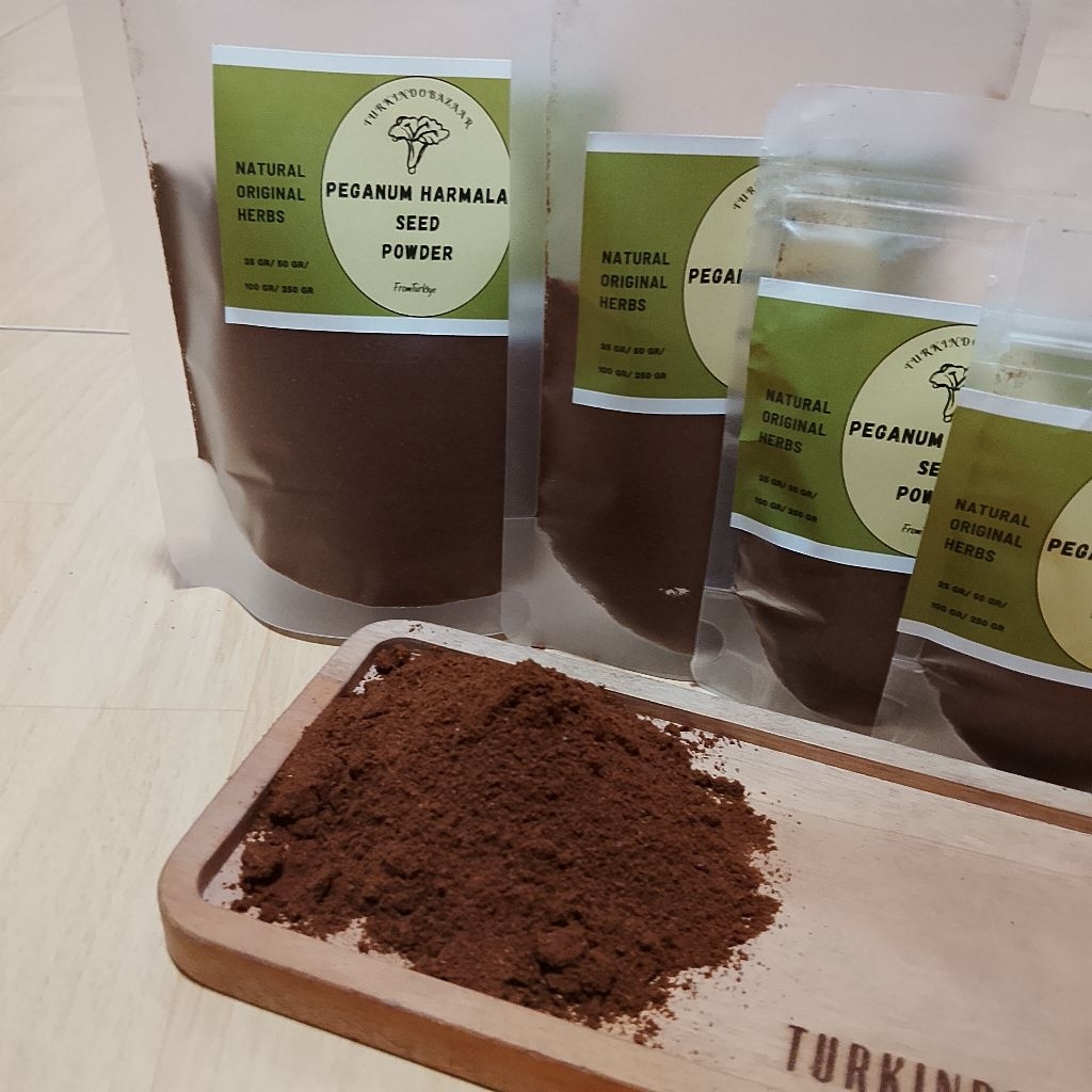 Syrian Rue (Peganum Harmala) Bubuk, Biji & Teh | Üzerlik & Harmal untuk Kesehatan Kognitif & Emosion