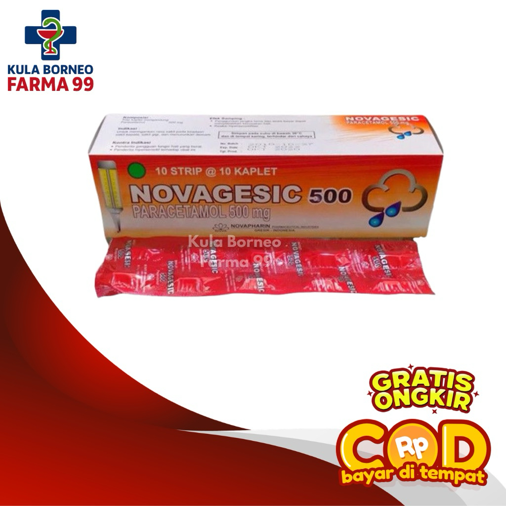 NOVAGESIC PARACETAMOL 500 MG 10 TABLET