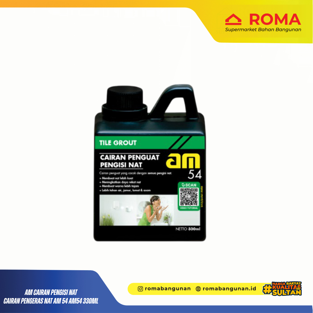 AM Cairan Pengisi Nat / Cairan Pengeras Nat AM 54 AM54 330ml