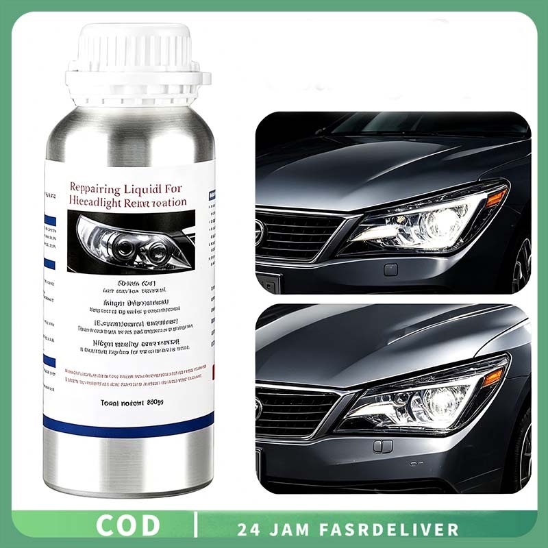 800g Cairan Nano Burn Coating Headlamp Cairan Perbaikan Lampu Mobil Nano Burn Coating Lampu Mobil