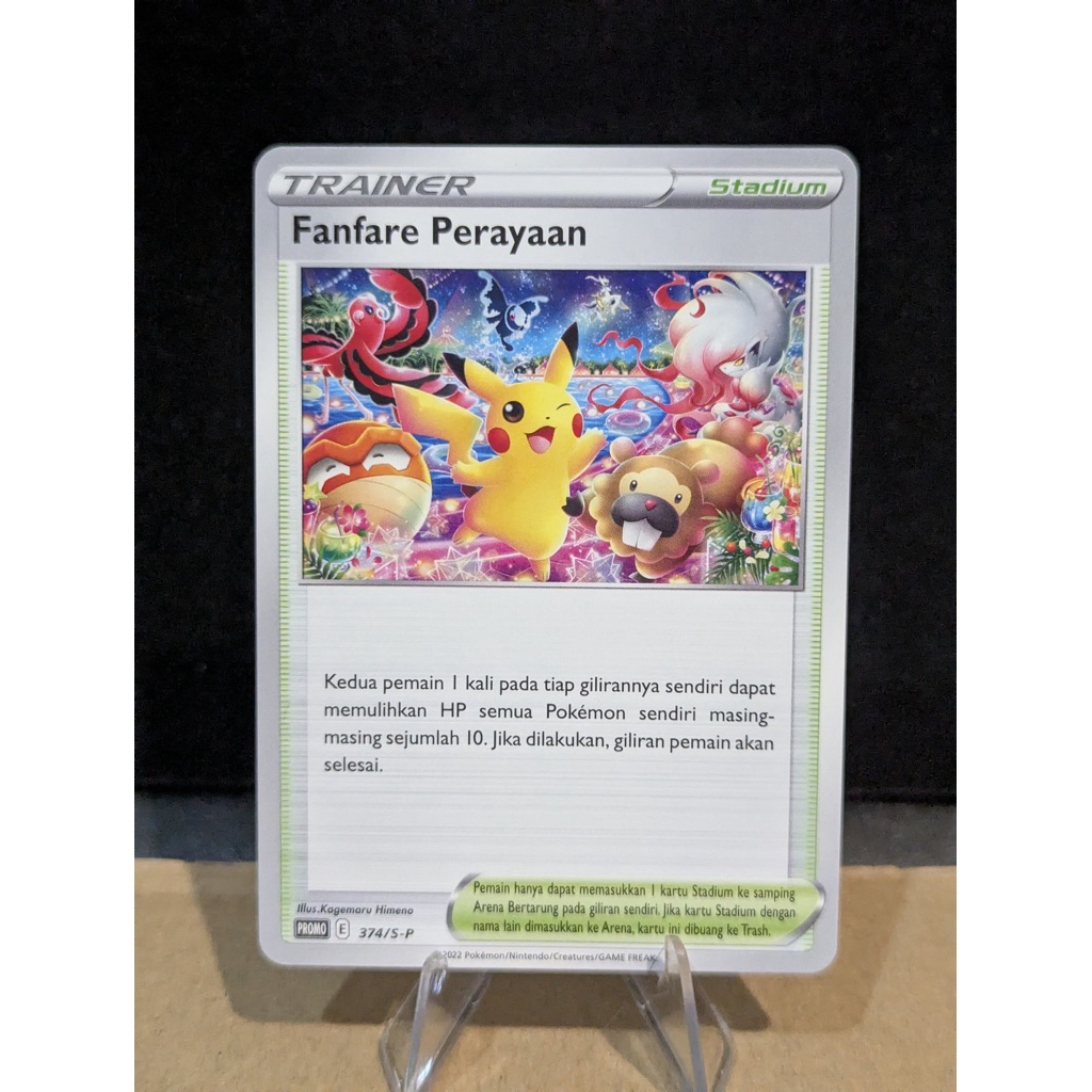 Kartu Pokemon Fanfare Perayaan TCG Indonesia