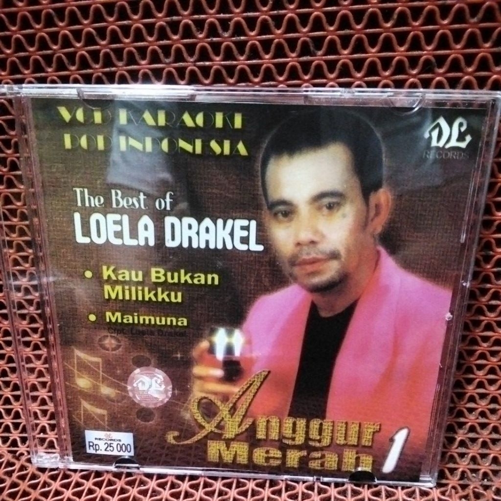 VCD KARAOKE LAGU MANADO LOELA DRAKEL 100% ORIGINAL BARU DAN MASIH SEGEL
