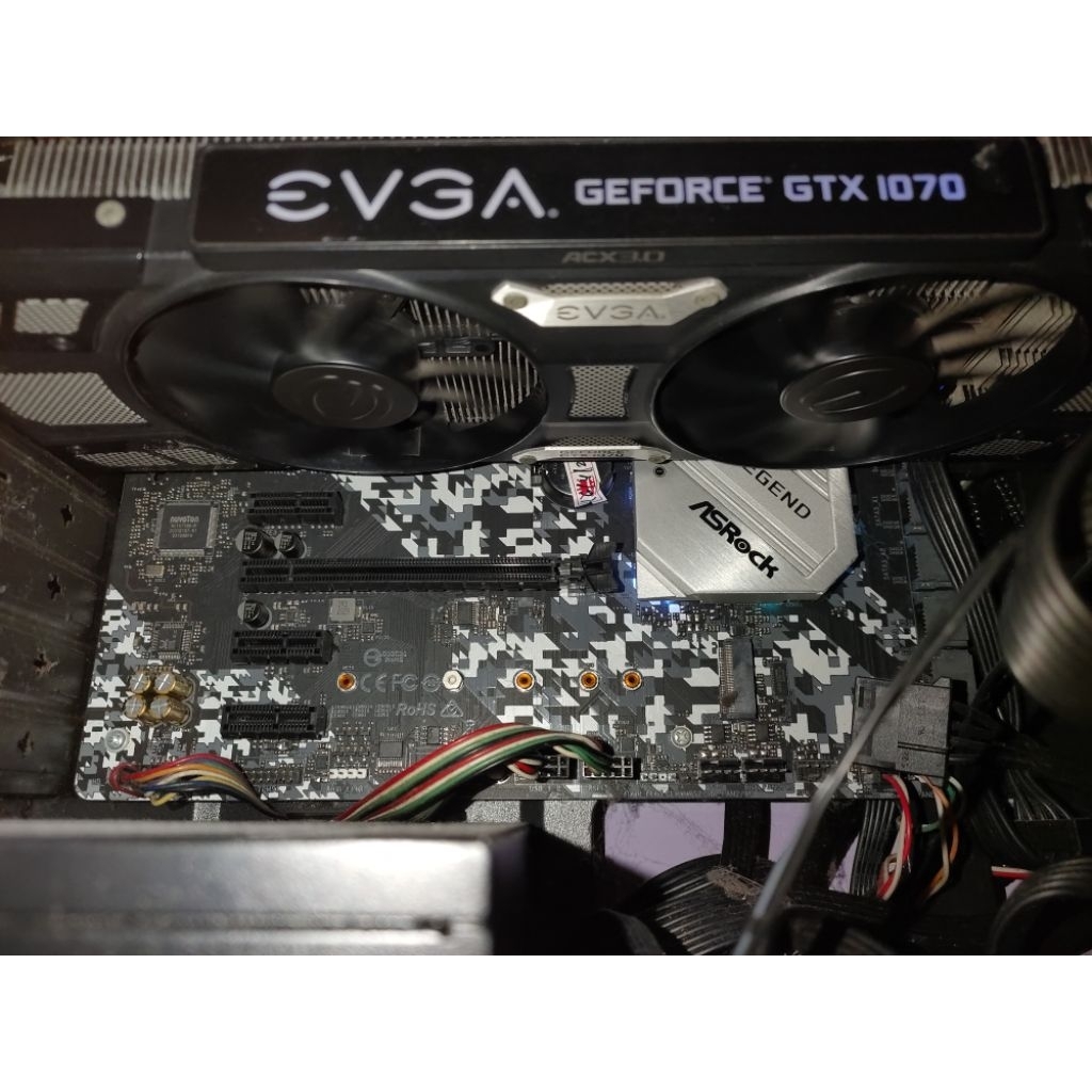 VGA CARD EVGA GTX 1070 8gb