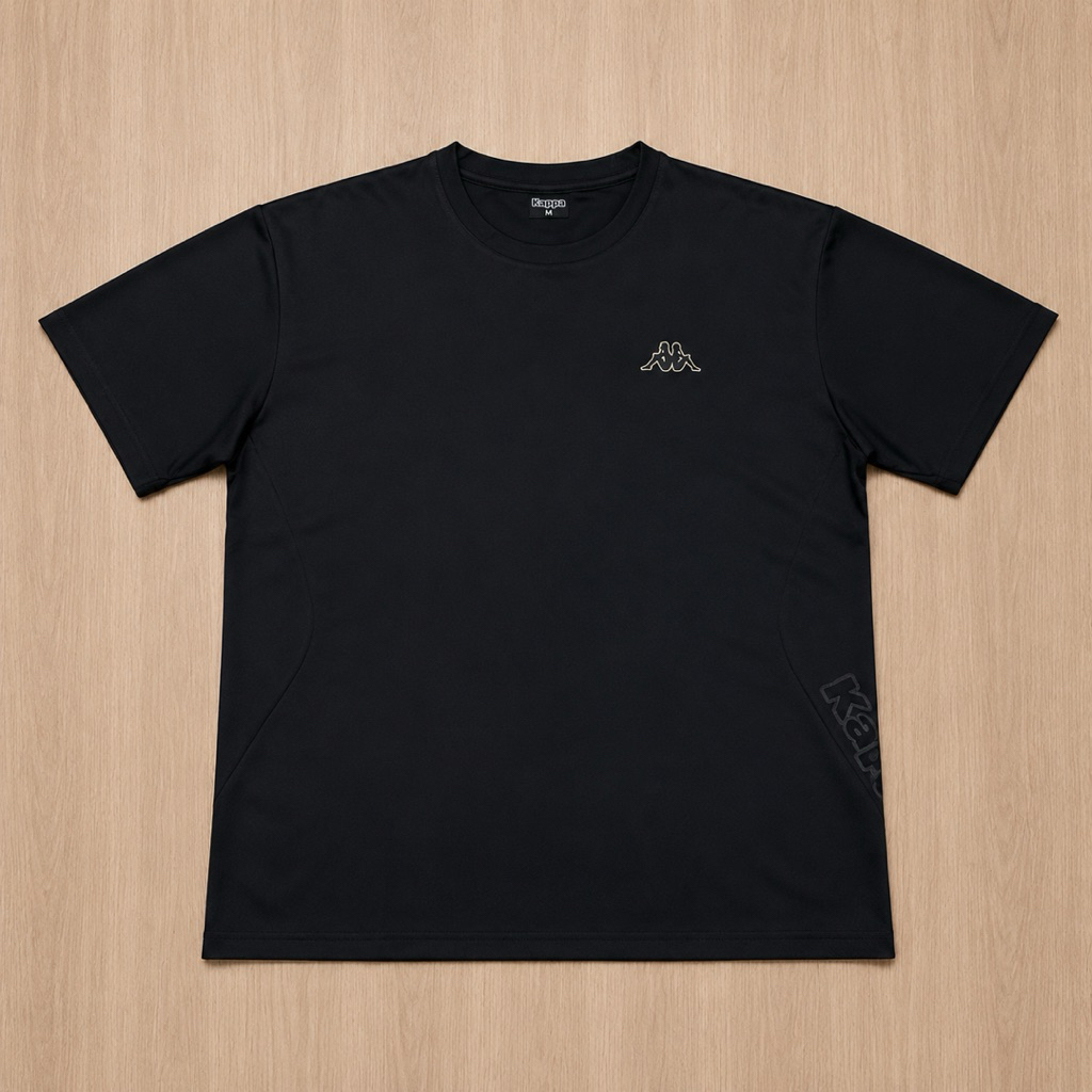 Jersey Running sportwear Kappa Logo Black Original
