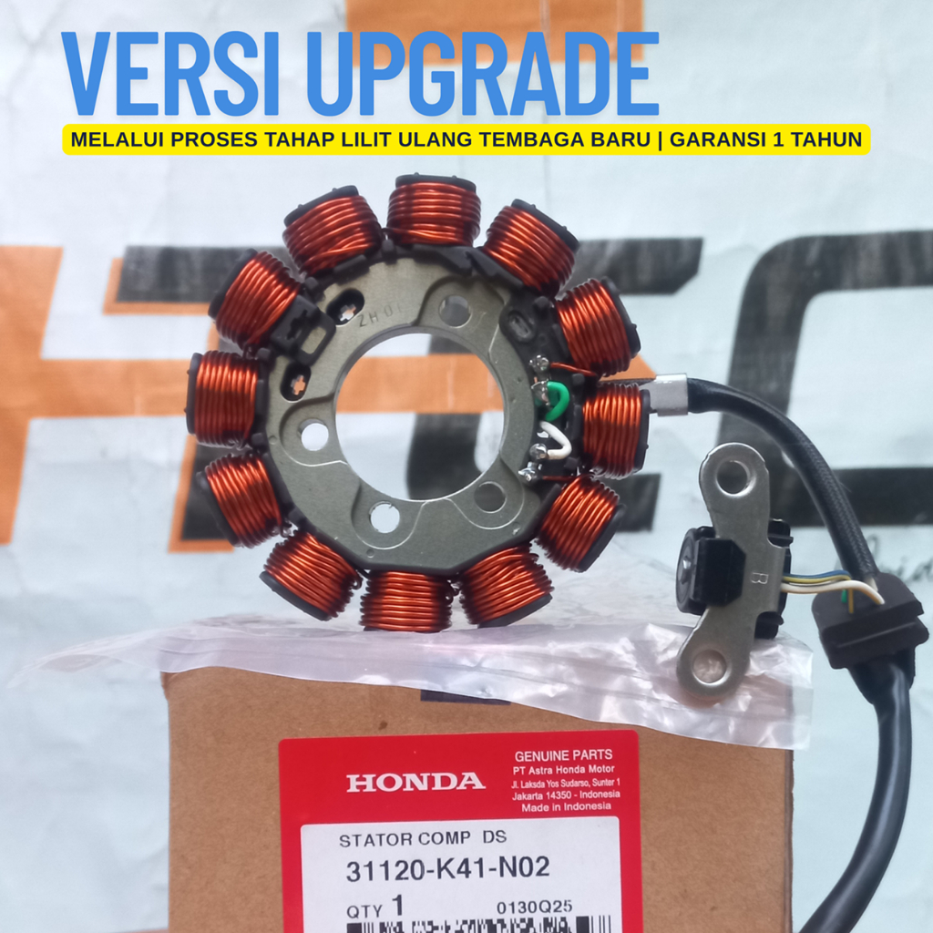 SPUL FULLWAVE SUPRA X125 Fi BLADE Fi K47 K41-N02 DENSO ORIGINAL HGP