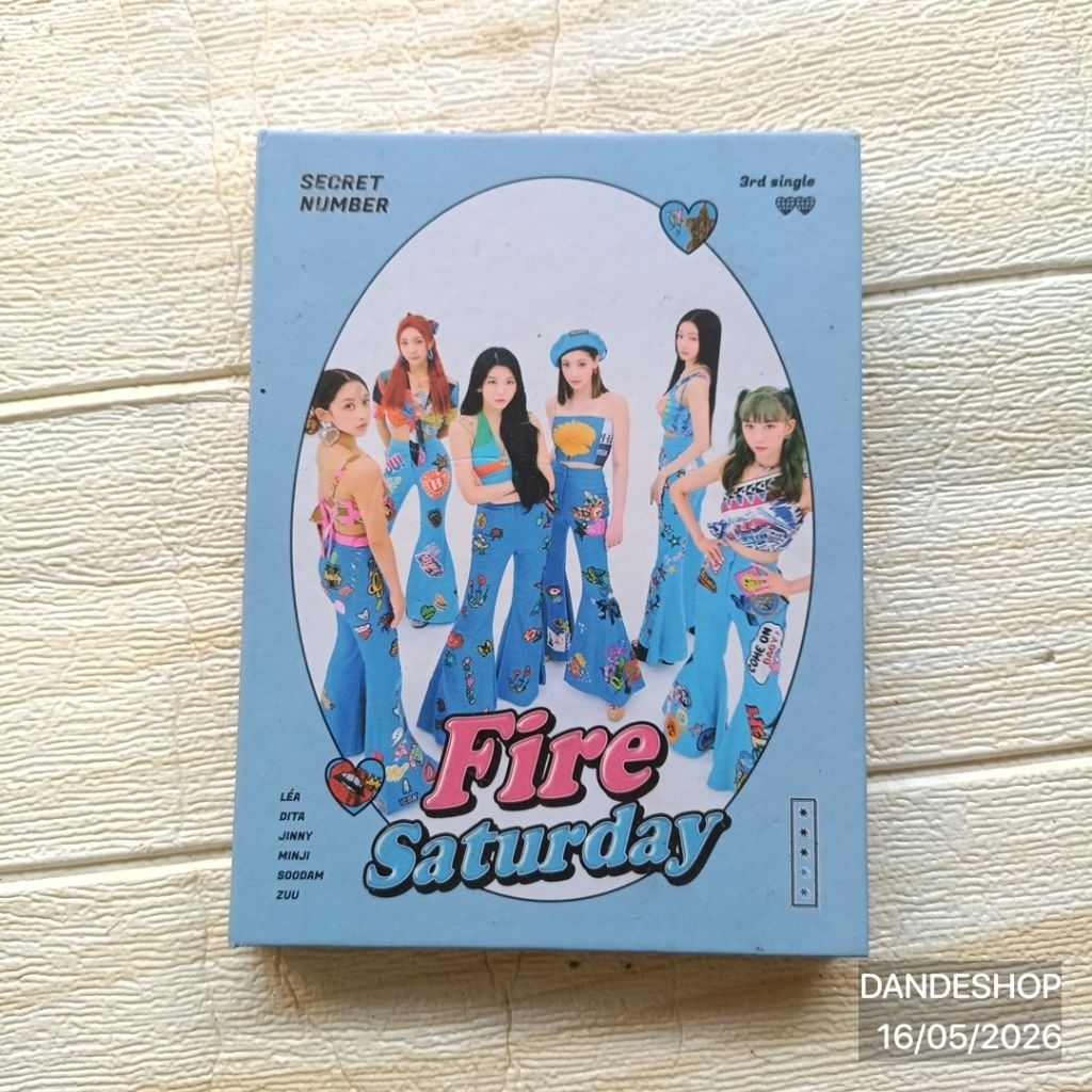 (bekas) SECRET NUMBER Fire Saturday (album only)
