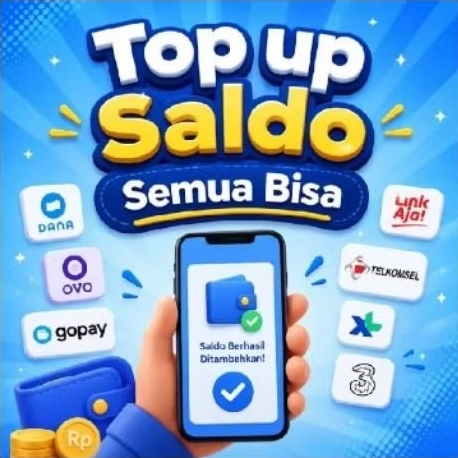 TERPERCAYA TOP SALDO UP KREDIVO DLL SALDO/PULSA TRANSFERr 500K-30JT KESEMUA AA