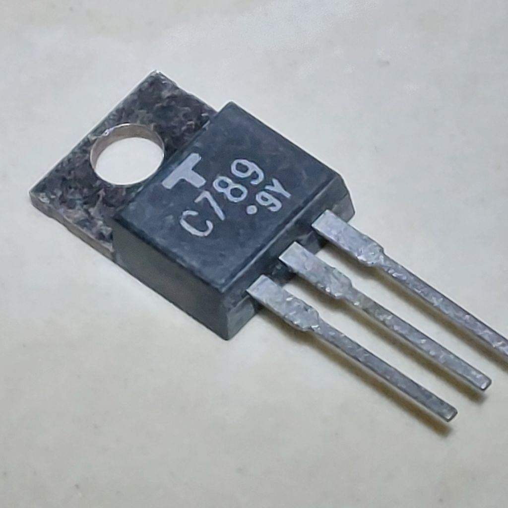 C789 To-220 2SC789-Y 2SC 789 C789Y Toshibe Transistor Power NPN 4A 70V Silicon Epitaxial