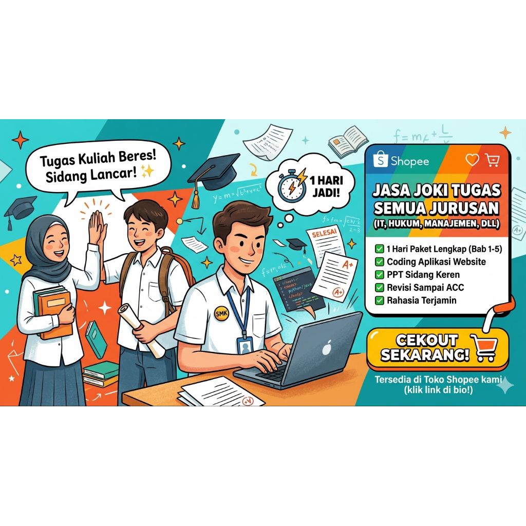 joki skripsi 1 hari jadi