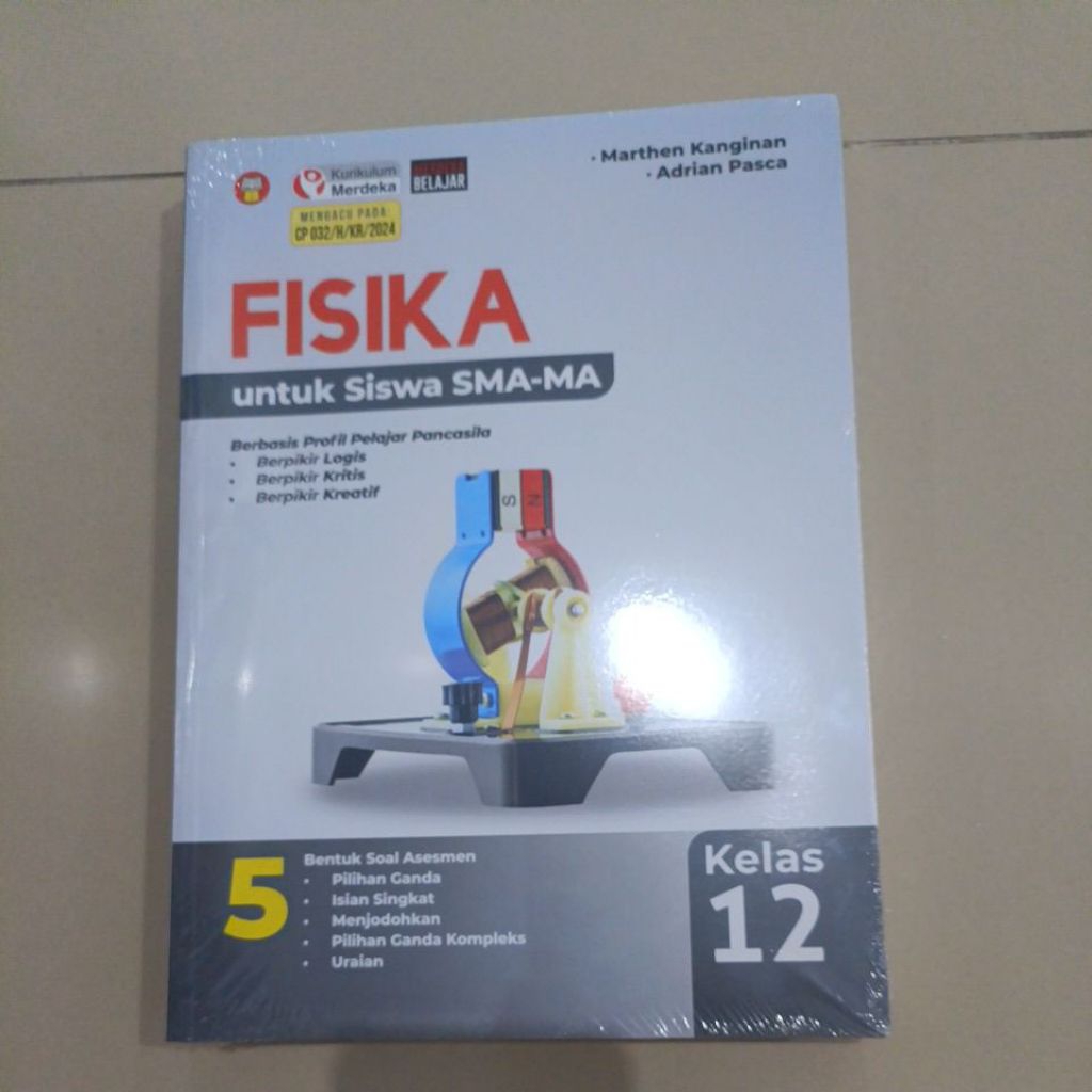 Buku Fisika SMA-MA kelas 12