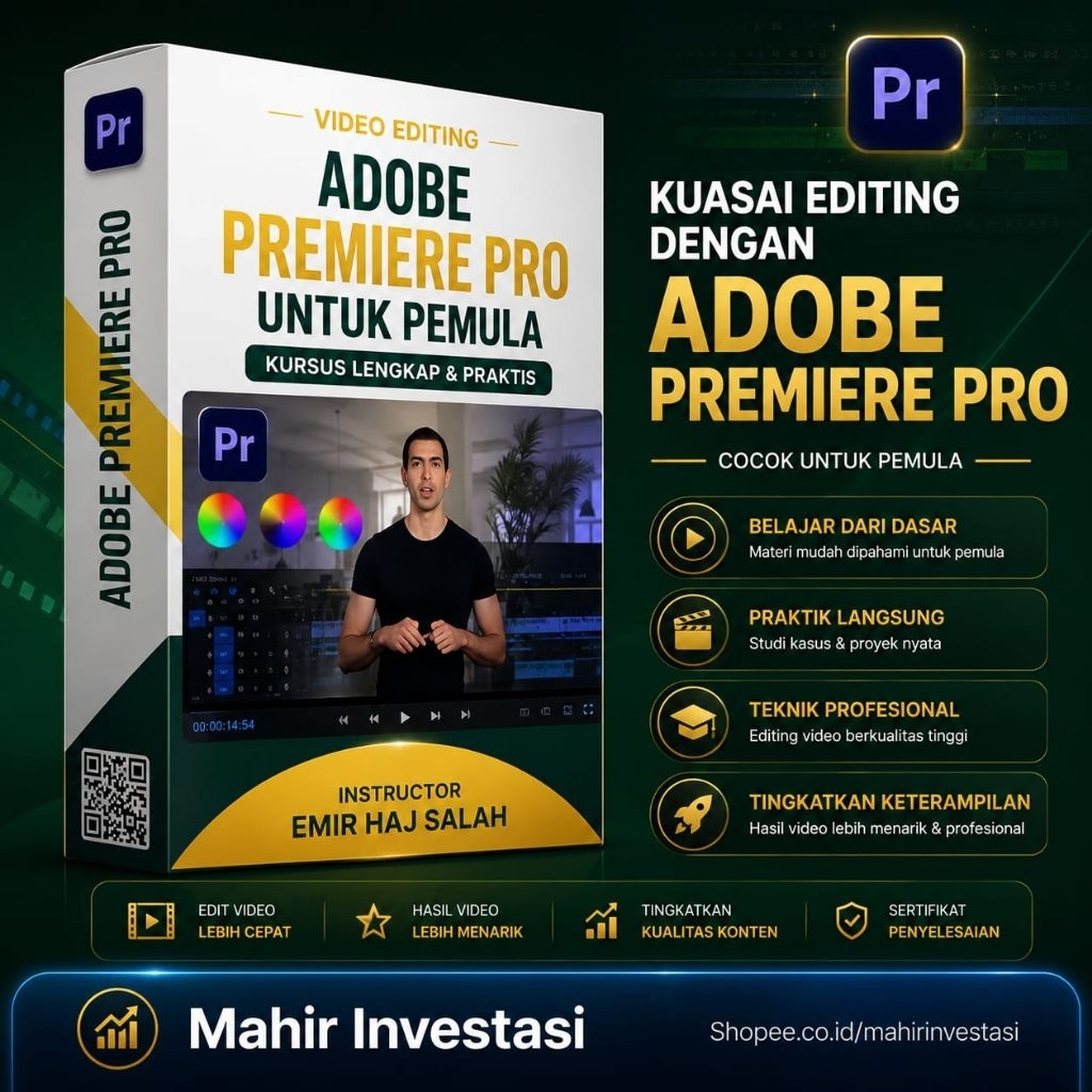 Tutorial Video Editing Premiere Pro dari Nol