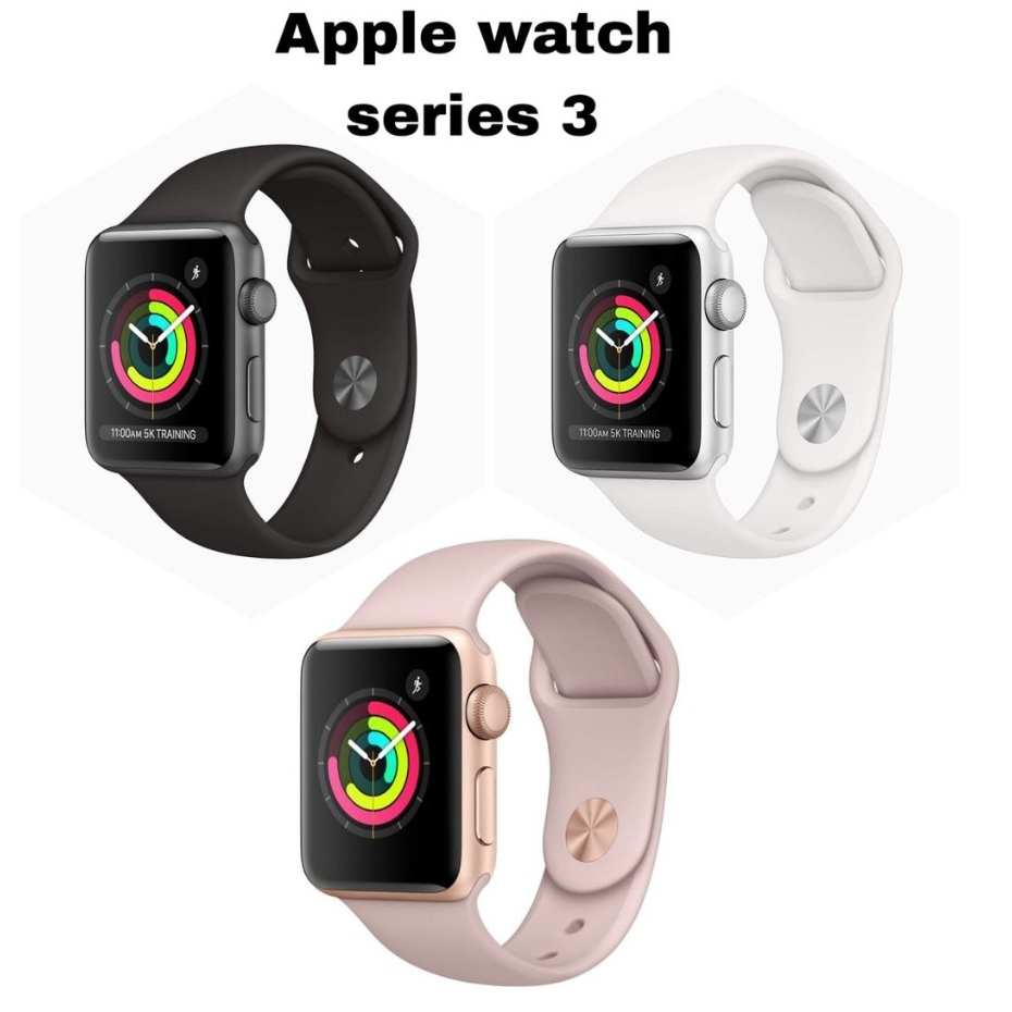 APPLE WATCH SERIES 3 - JAM TANGAN SMARTWATCH CANGGIH SECOND ORIGINAL KUALITAS BAGUS BERKUALITAS