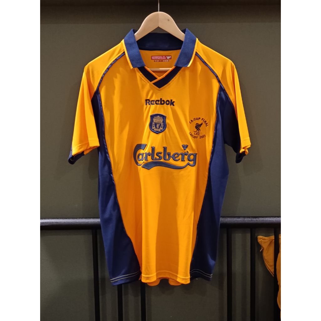 Jersey Liverpool FA Cup 2001, Original Reebok.