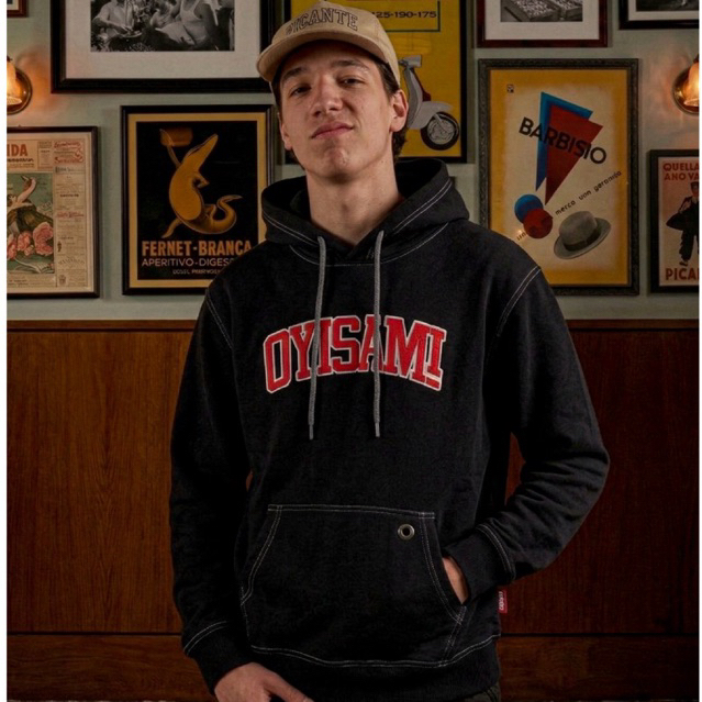 Pullover Jaket Cewek Cowok Original OYISAM "PULL BLACK RB"