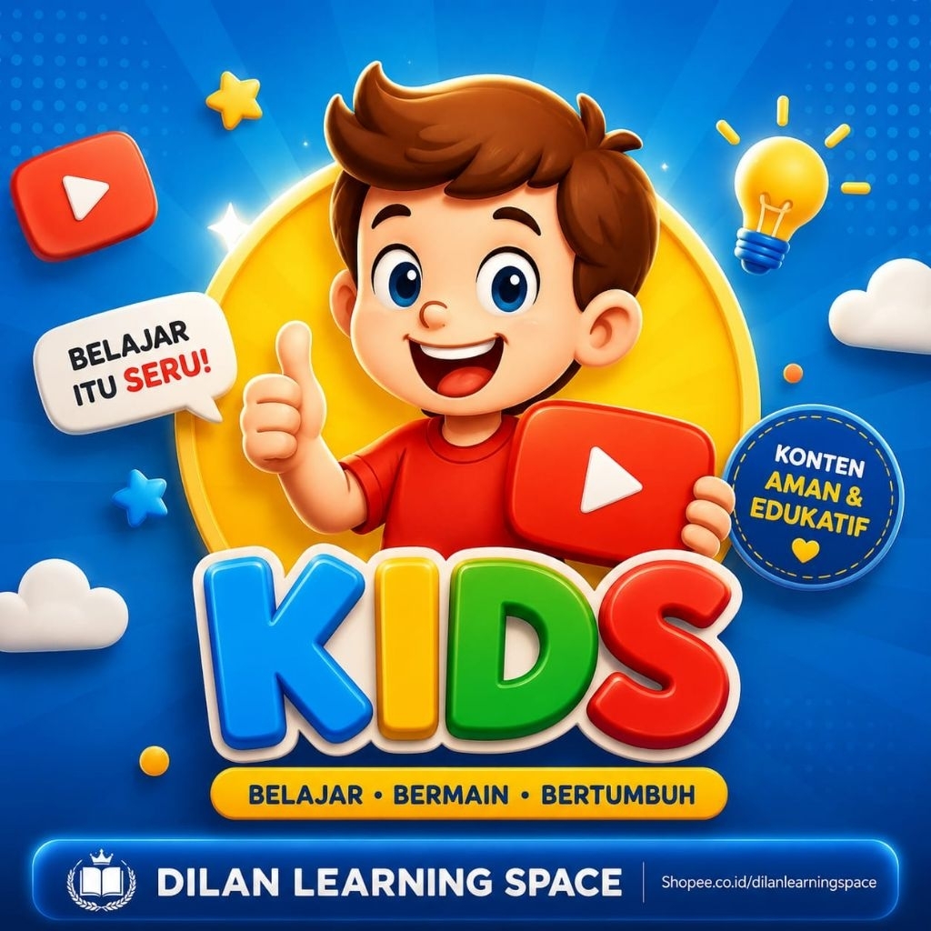 Cuan Instant YouTube Kids Creator 2026 - Template Video Canva & Branding Kit Konten Video Anak