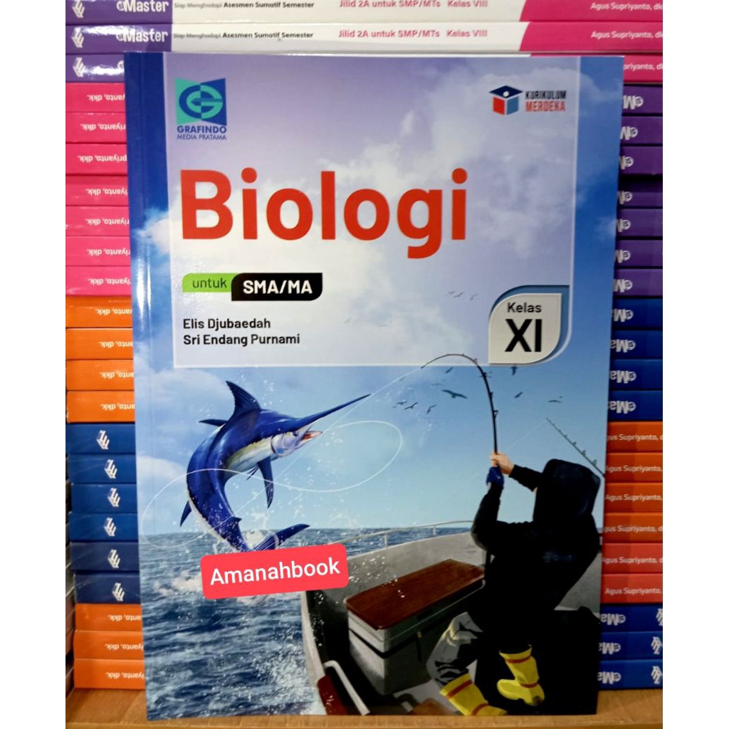 Buku Biologi SMA Kelas 11 Kurikulum Merdeka Grafindo