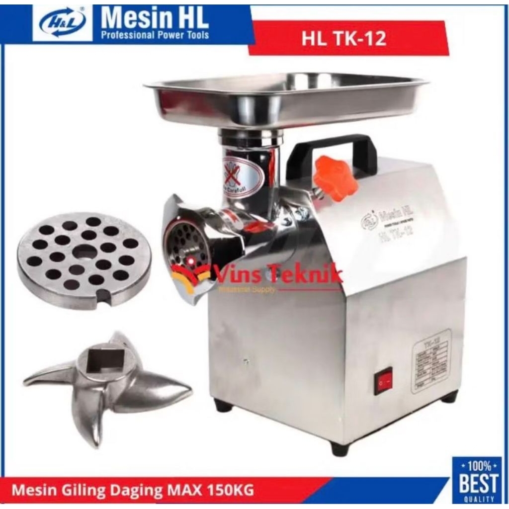MESIN GILING DAGING LISTRIK H&L / mesin penggiling daging hnl