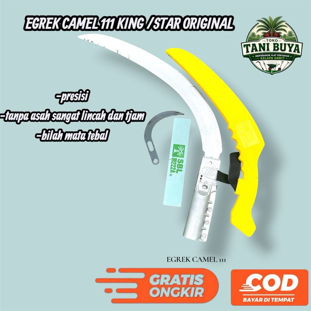 Egrek Panen Sawit Camel 111 star Original Malaysia