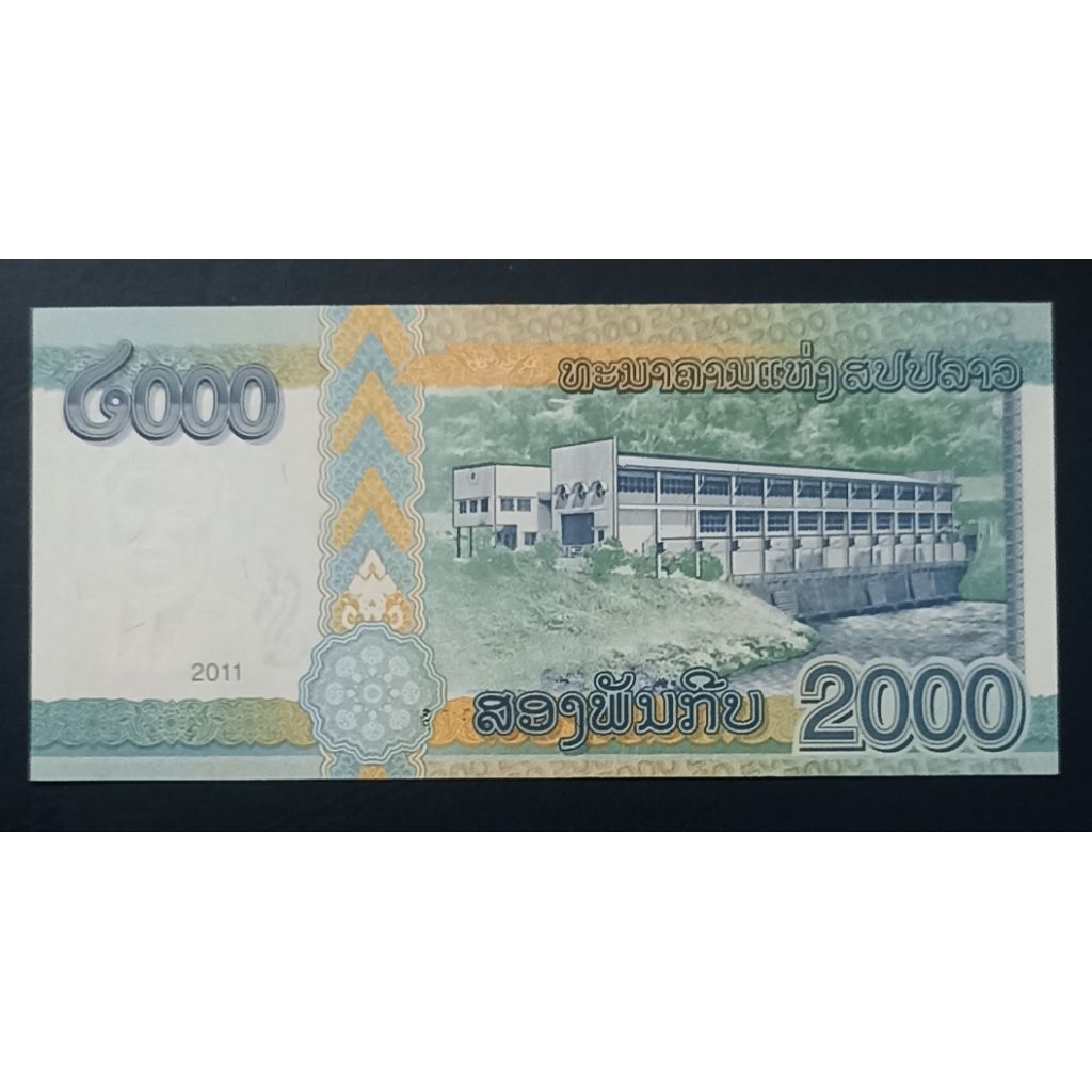 UANG KERTAS LAOS 2OOO KIP