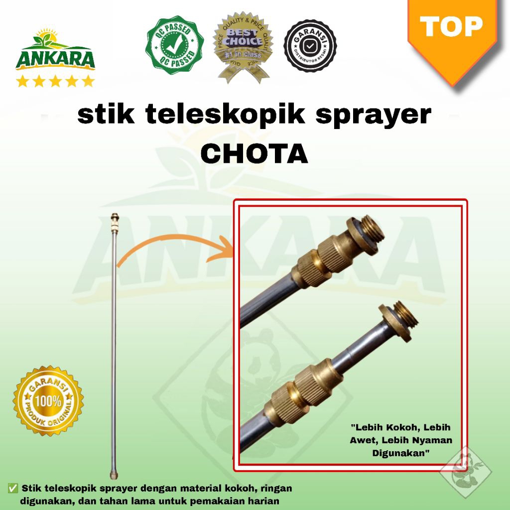 Stik Teleskopik Sprayer CHOTA Elektrik Original