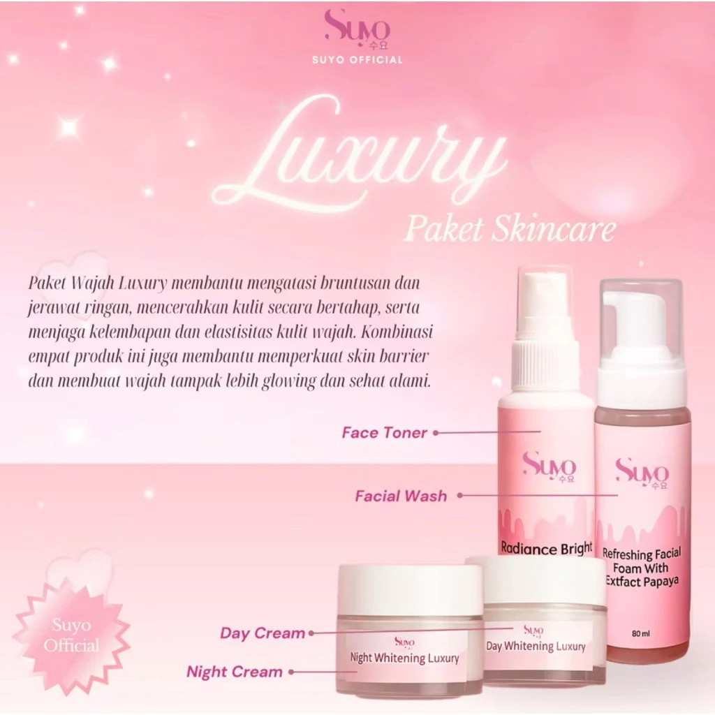 SUYO - Paket Cream luxury