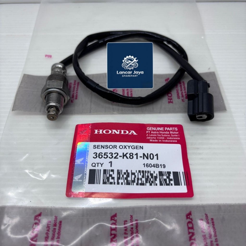 SENSOR OXYGEN / SENSOR O2 / SENSOR EMISI KNALPOT BEAT SPORTY ESP,SCOOPY ESP K93 (36532-K81-N01) DENS
