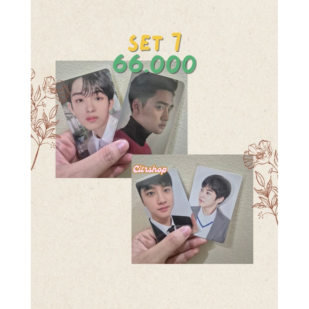 CLEARING SALE PHOTOCARD OFFICIAL EXO NCT WINWIN KYUNGSOO HAECHAN BAEKHYUN JENO DOYOUNG SUNGCHAN CHEN