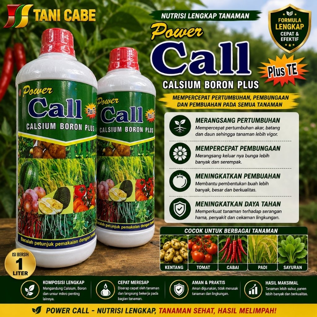POWER CALL KALSIUM BORON CAIR -1 liter
