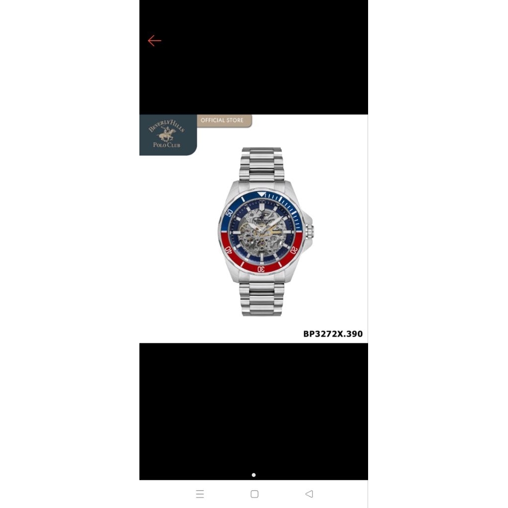 Beverly hills polo club watch automatic