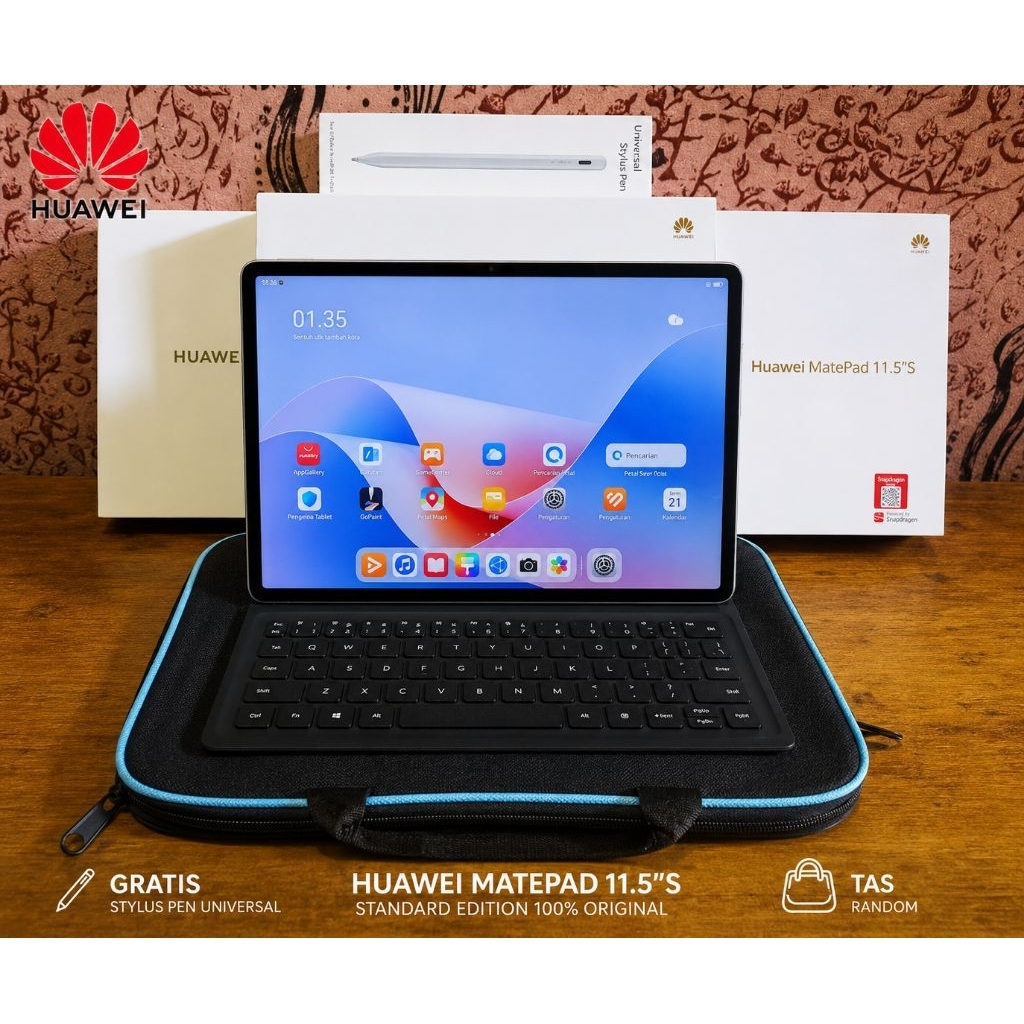 Huawei matepad 11.5s 8/256 fullset original second