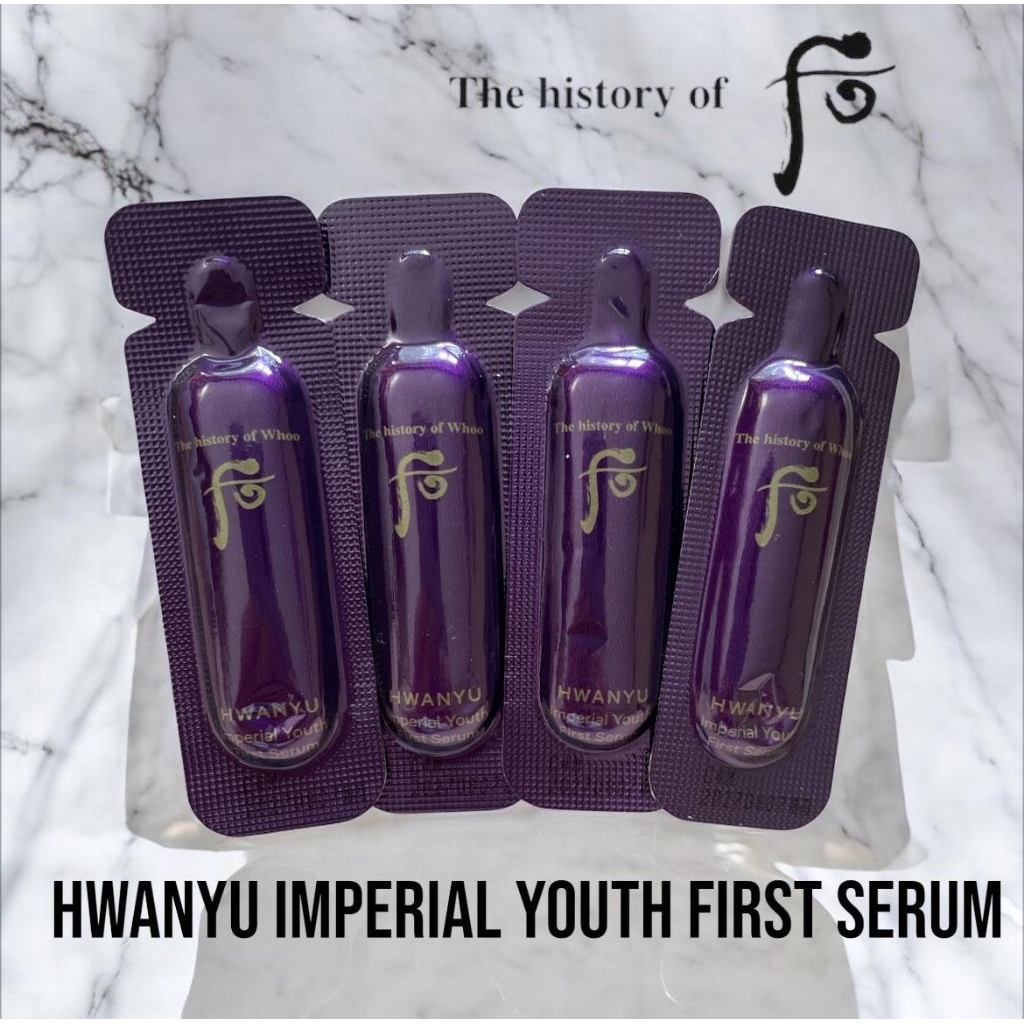 The History of Whoo Hwanyu Imperial Youth First Serum