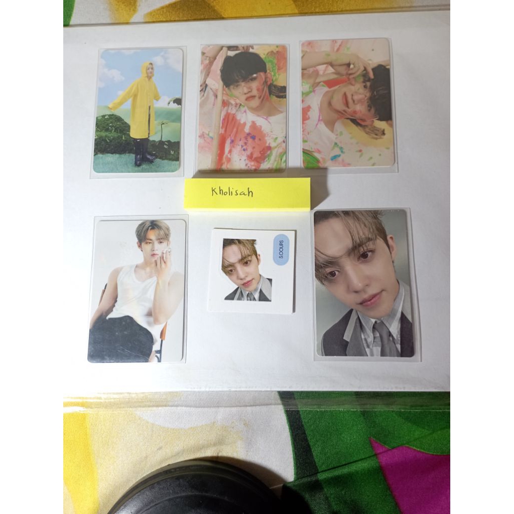 PHOTOCARD OFFICIAL SCOUPS SEVENTEEN SEUNGCHEOL