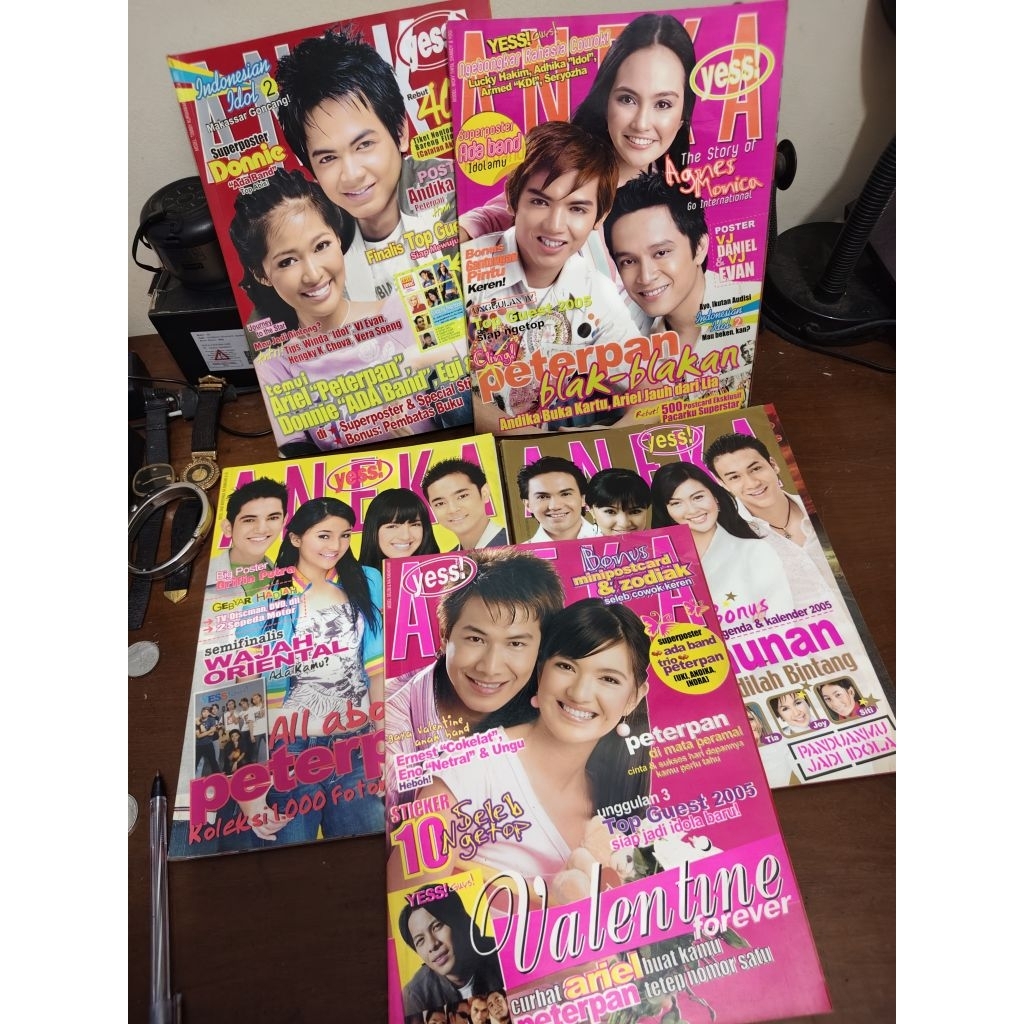 preloved majalah aneka yess 2005