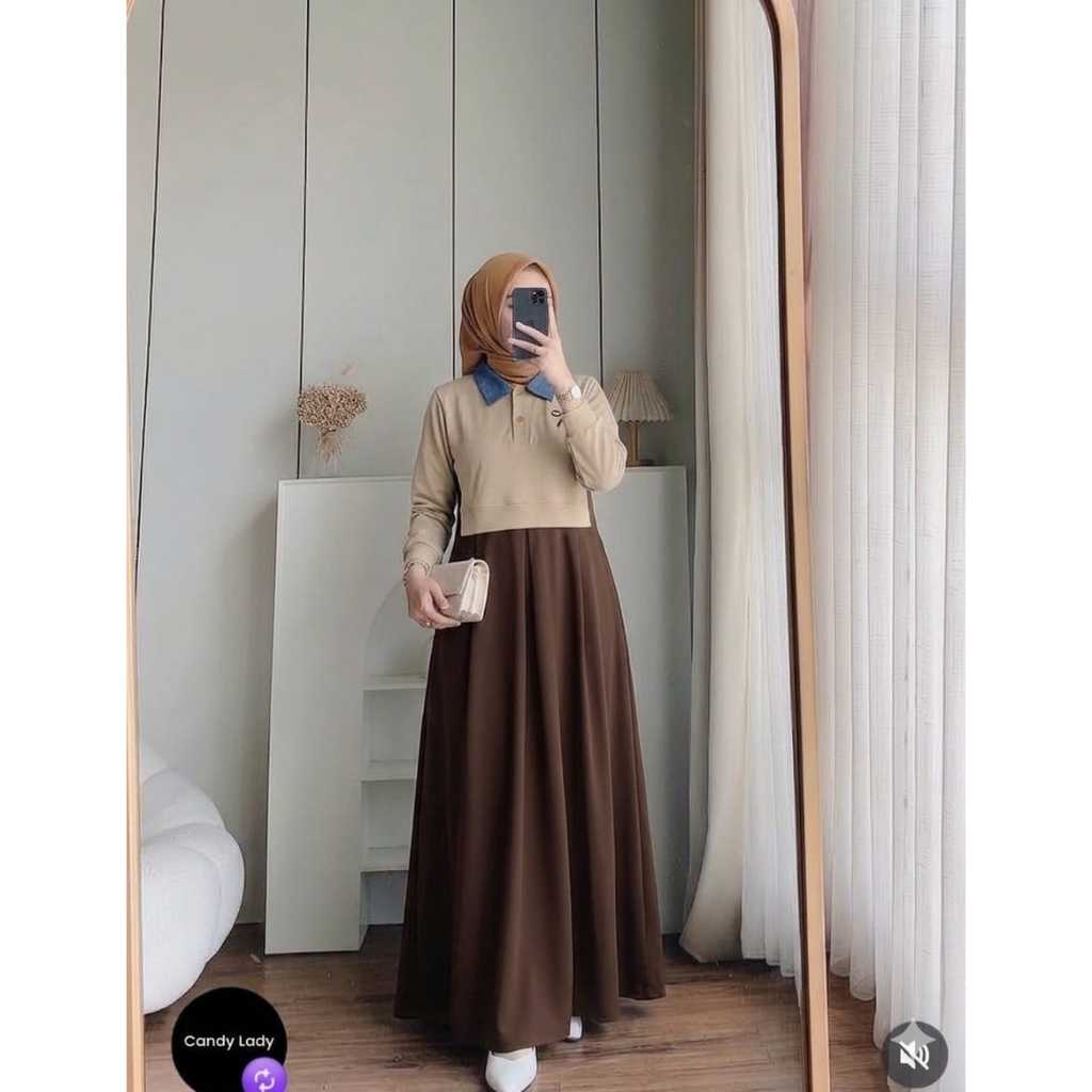 DRESS/MIDI KNIT DRESS VIEFIRA QUEENSA ISABEL MELINA ZIVANA CAVANA MIYA NANA FATIMAH SISSY MELIFA  TA